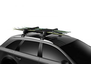 THULE SNOWPACK M SKI & SNOWBOARD RACK – ALUMINUM